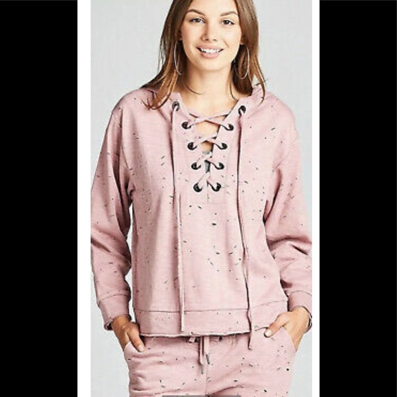 New hole Distressed sweater pant set size small - Picture 4 of 10